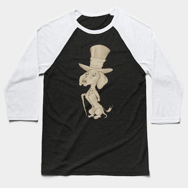 theodore Baseball T-Shirt by bobgoodallart